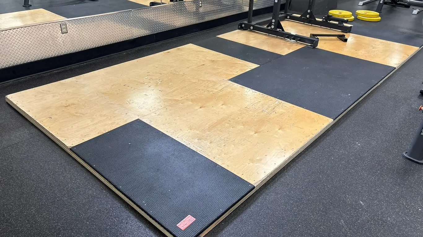 Platform, Wooden and Rubberized Combo