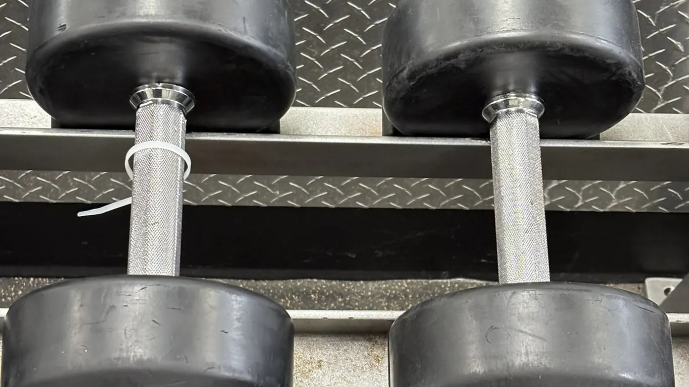 (2) TKO Free Weights 35 Pounds