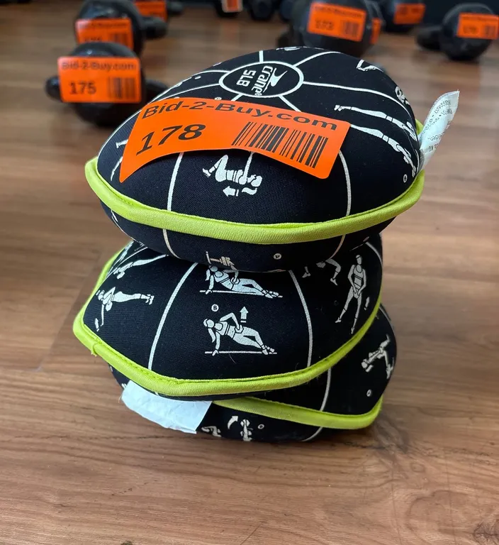 (3) Crane 5 Pound Sand Bag Weights