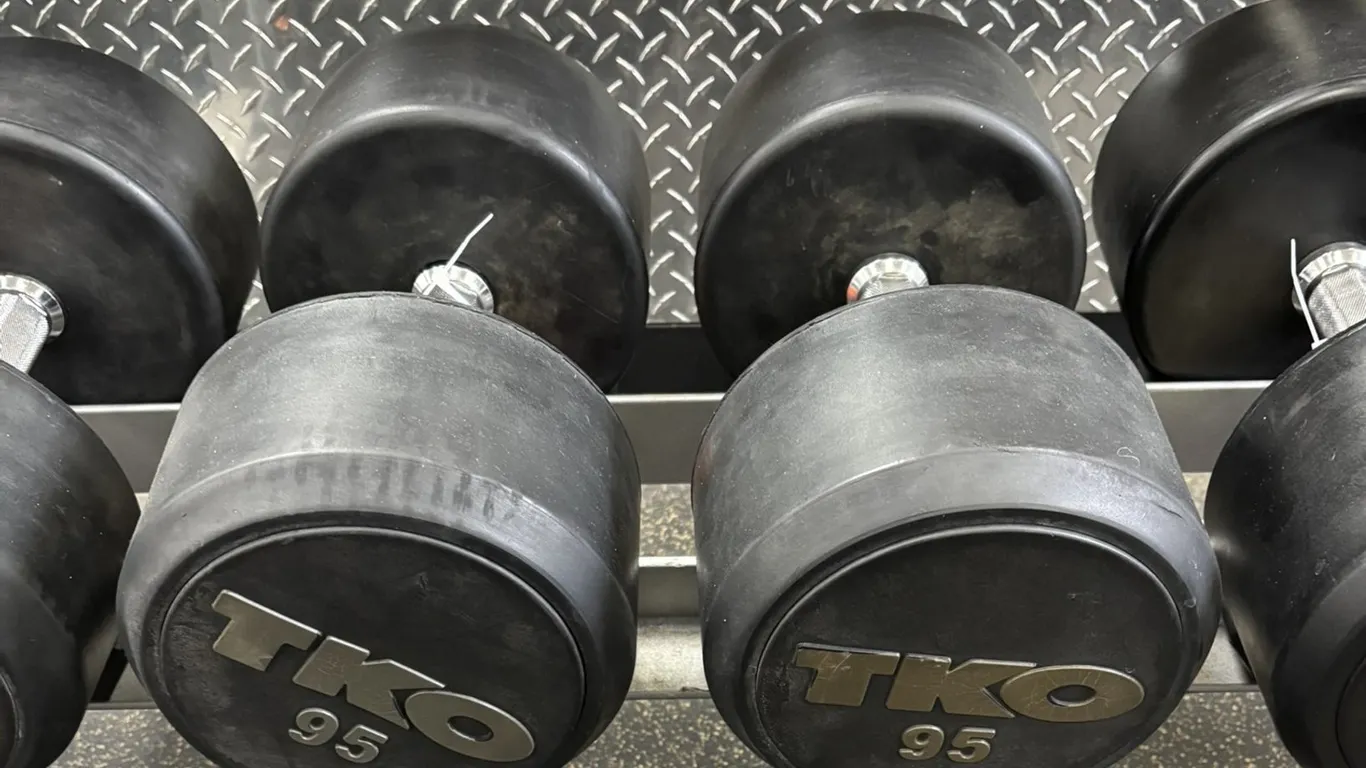 (2) TKO Free Weights 95 Pounds