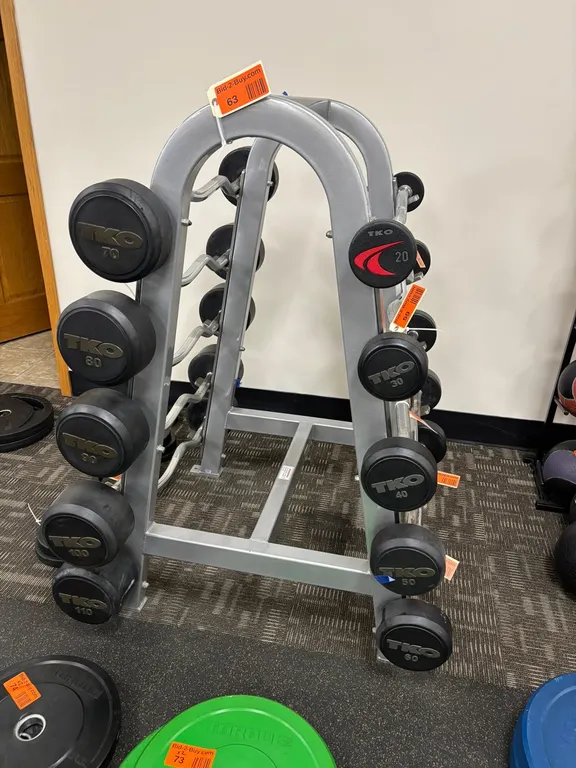 Star Trac Barbell Stand