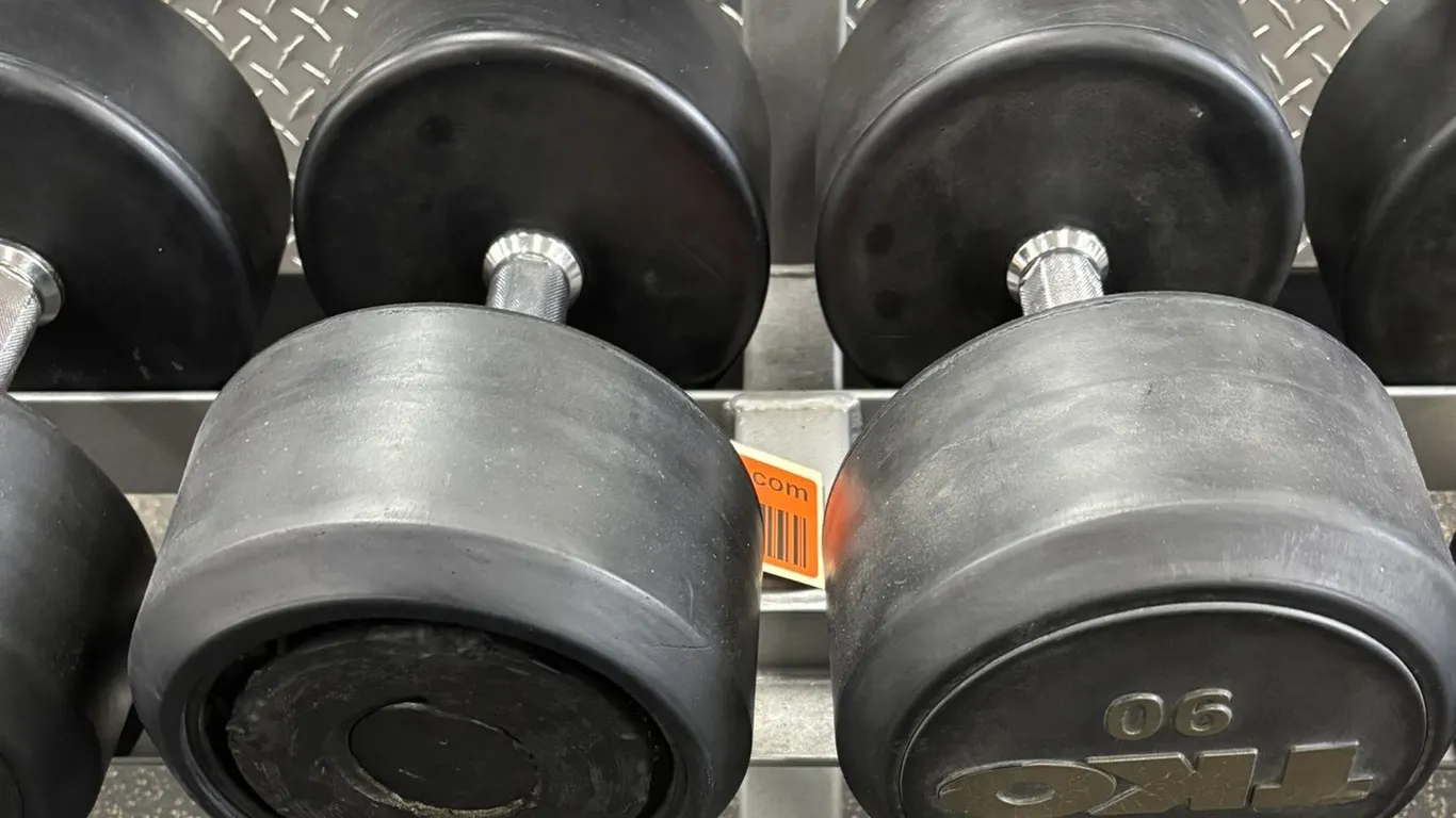 (2) TKO Free Weights 90 Pounds