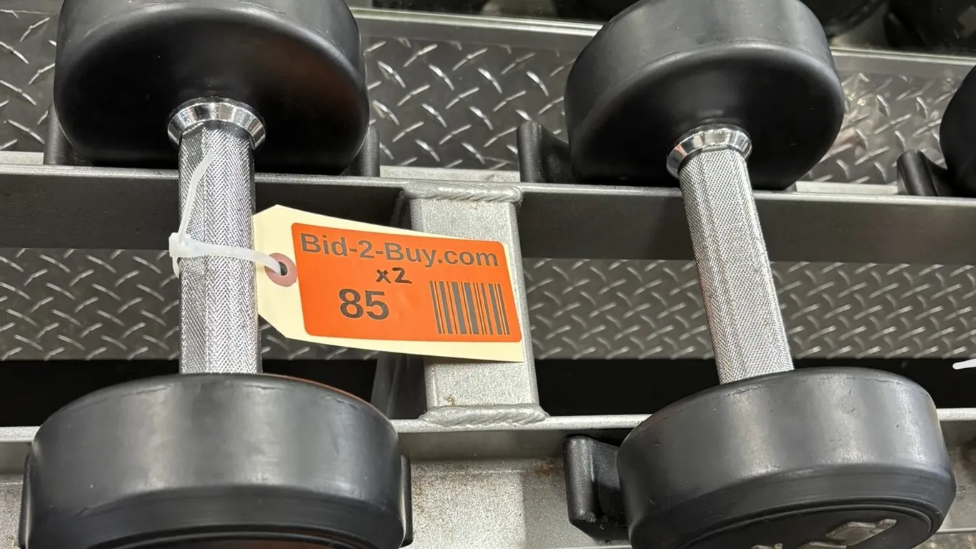 (2) TKO Free Weights 15 Pounds