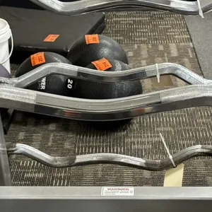 TKO EZ Curls Fixed Barbell - 90 Pounds