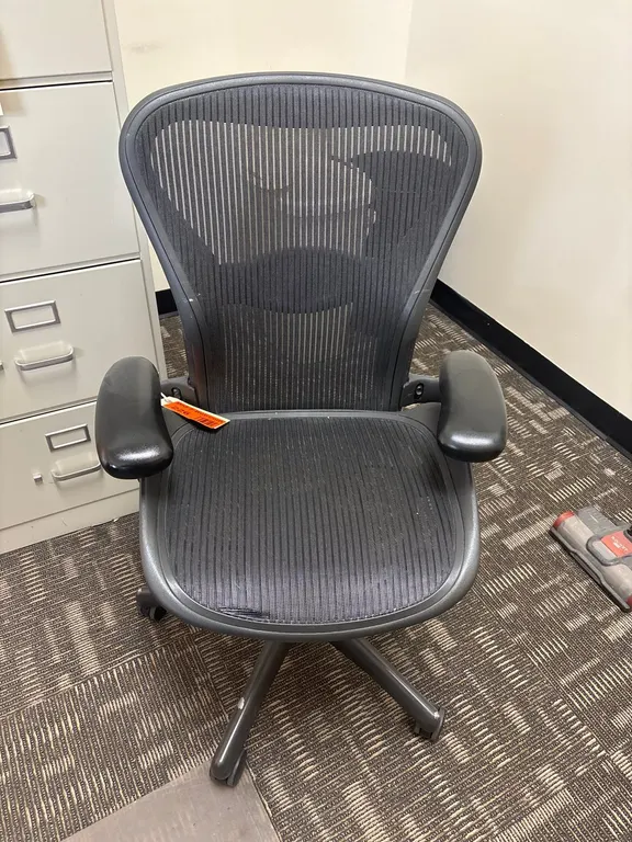 Black Rolling Office Chair