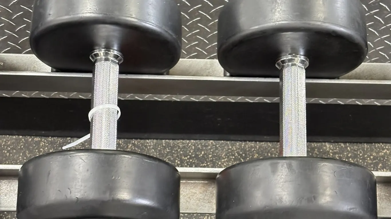 (2) TKO Free Weights 45 Pounds