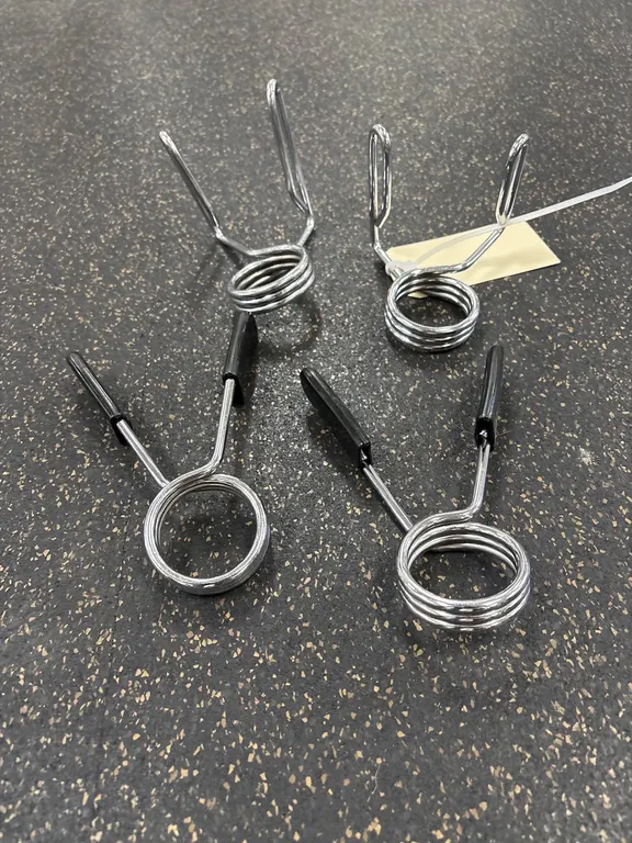 (4) Barbell Spring Collars