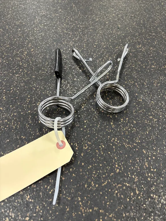 (2) Barbell Spring Collars