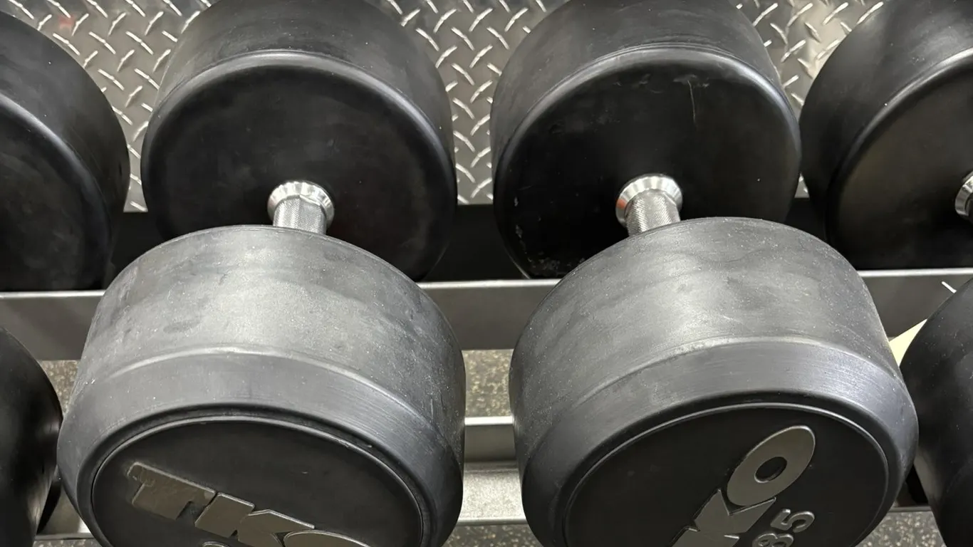 (2) TKO Free Weights 85 Pounds