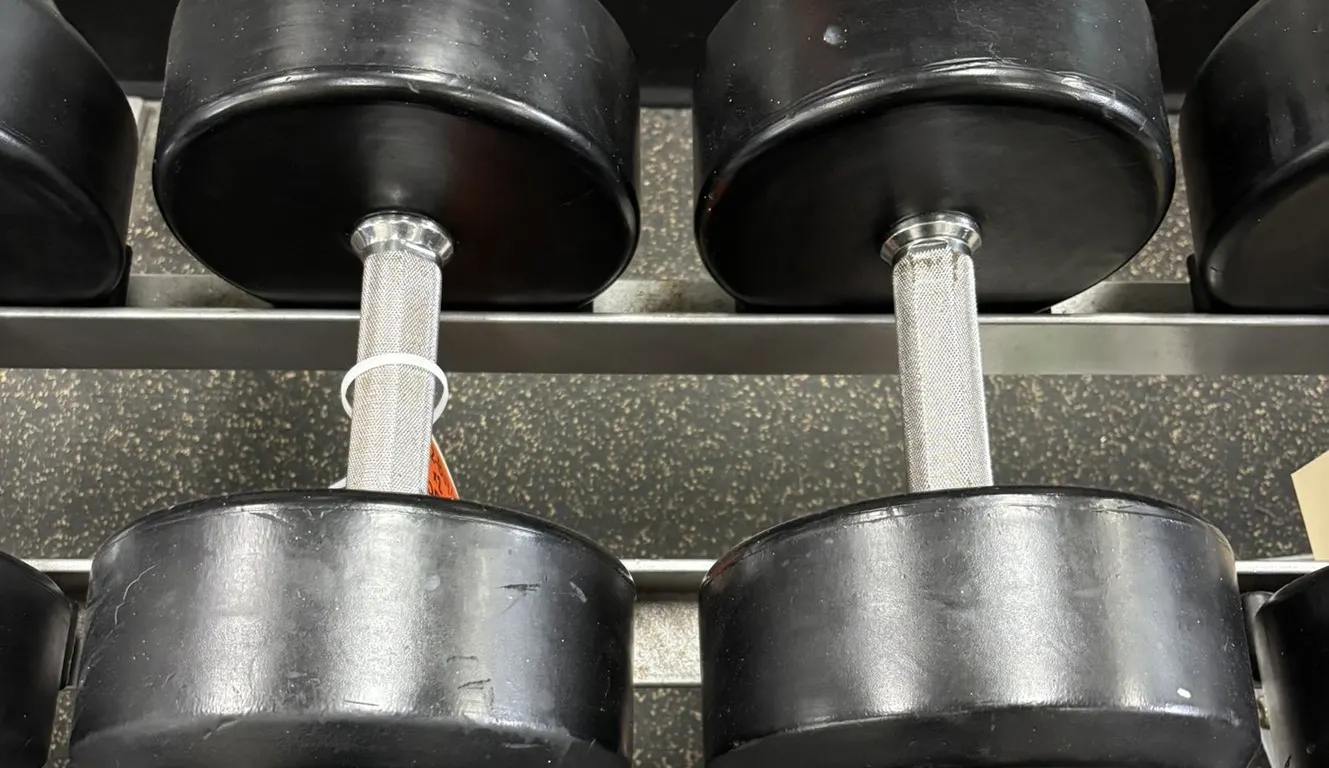 (2) TKO Free Weights 70 Pounds