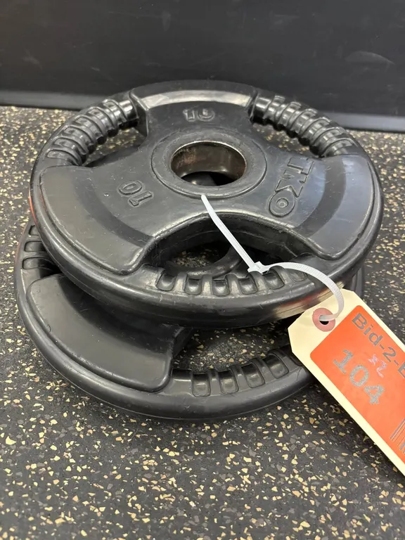 (2) TKO Dumbbells 10 Pounds