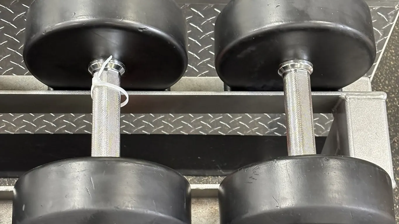 (2) TKO Free Weights 50 Pounds