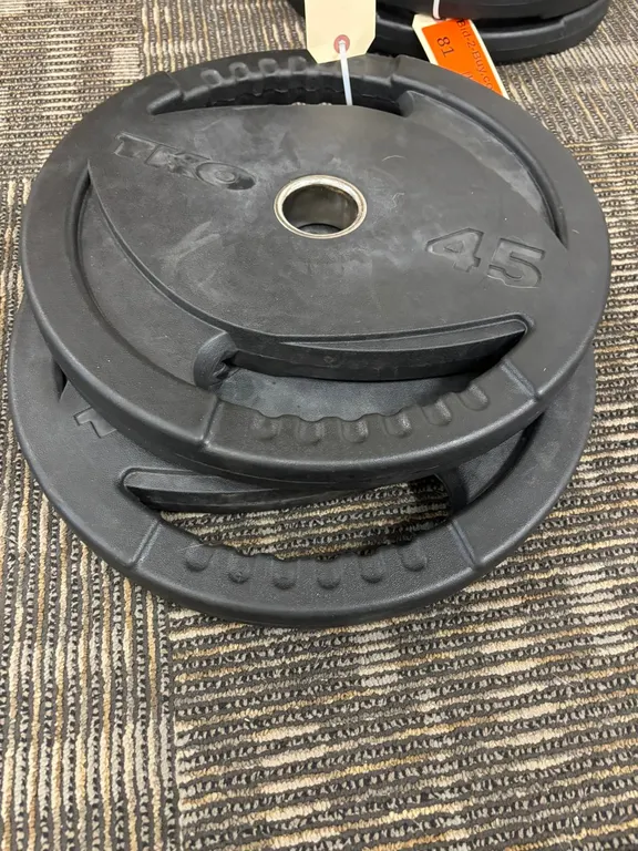 (2) TKO Dumbbells 45 pounds