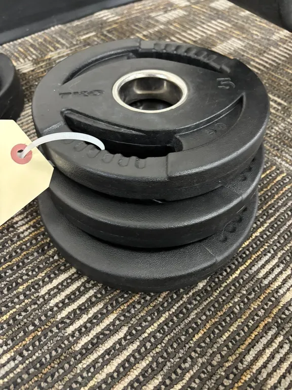 (3) TKO Dumbbells 5 Pounds