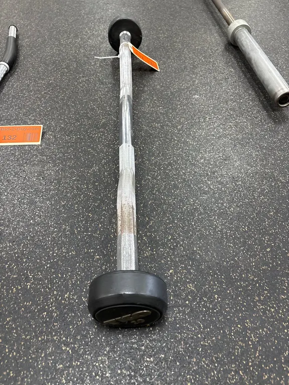 TKO EZ Curl Fixed Barbell 20 Pounds