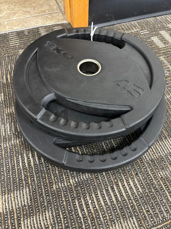(2) TKO Dumbbells 45 Pounds