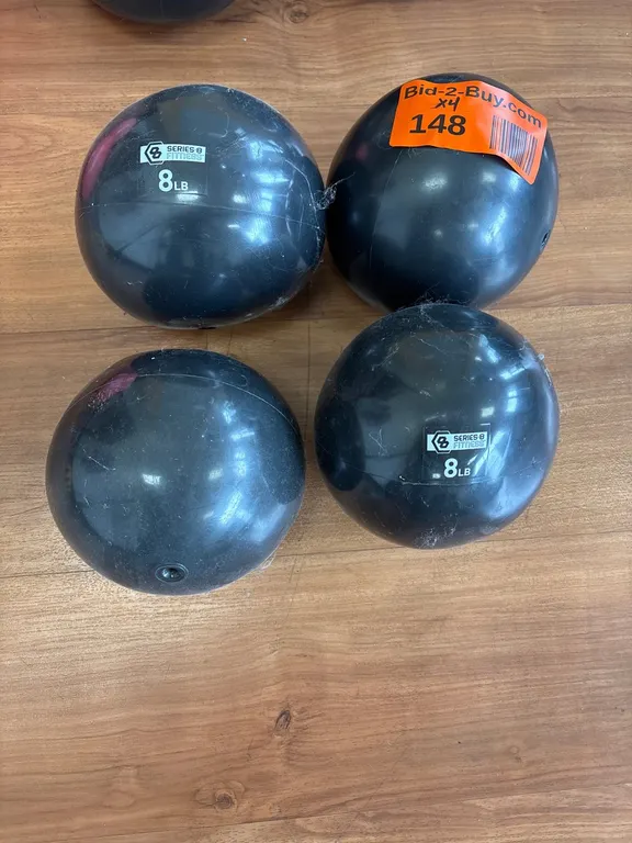 (4) Series 8 Fitness 8 Pound Weighted Ball