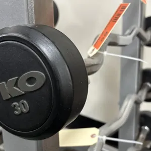 TKO EZ Curls Fixed Barbell - 30 Pounds