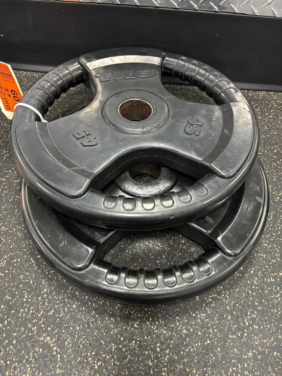 (2) TKO Dumbbells 45 pounds