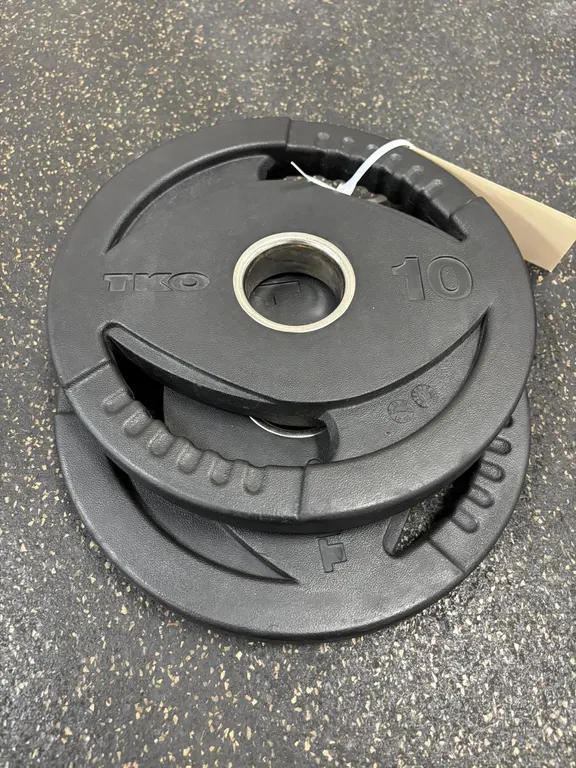 (2) TKO 10 Pound Dumbbells