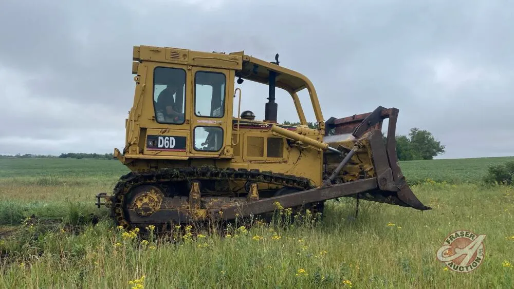 CAT D6D crawler dozer s/n04X08213