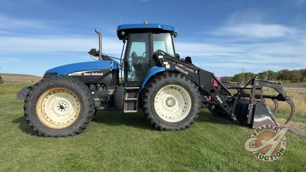 New Holland TV145 Bi-Directional tractor