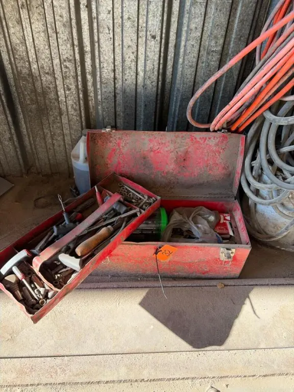 Tool box with contents included