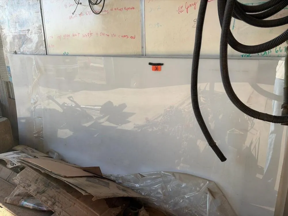 7- sheets of plexi glass