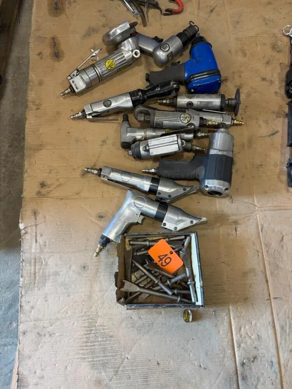 Assortment of air tools