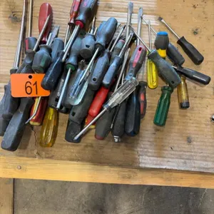 Variety of screw drivers