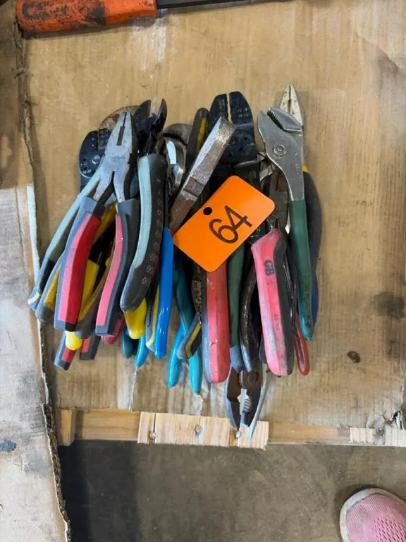 Assortment of pliers