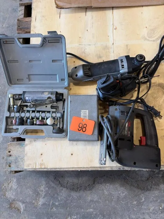 Dremel soldering gun and jigsaw