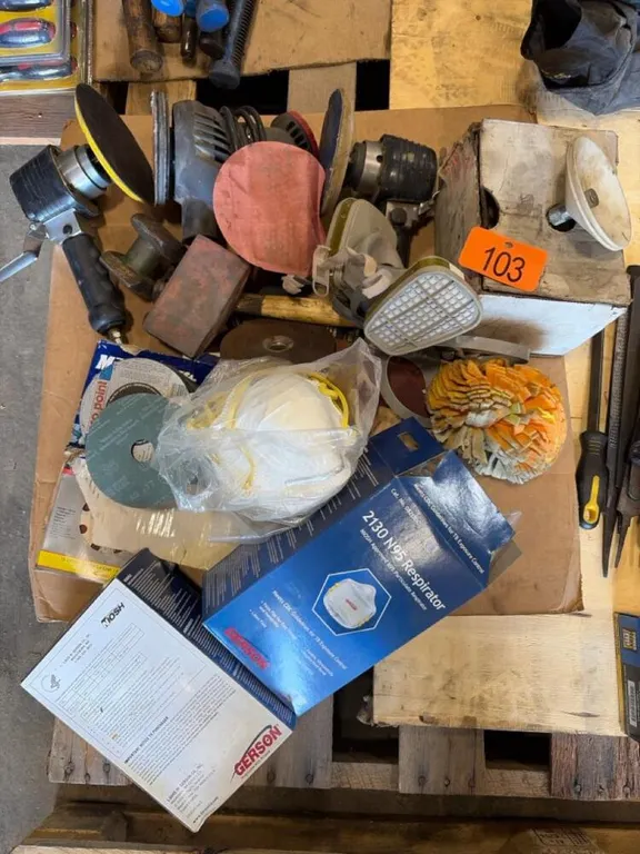 Auto body tools and supplies