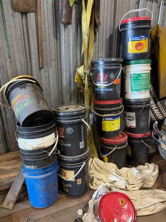 14- empty pails