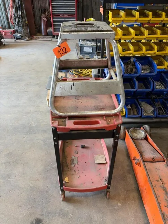 Stand and shop cart