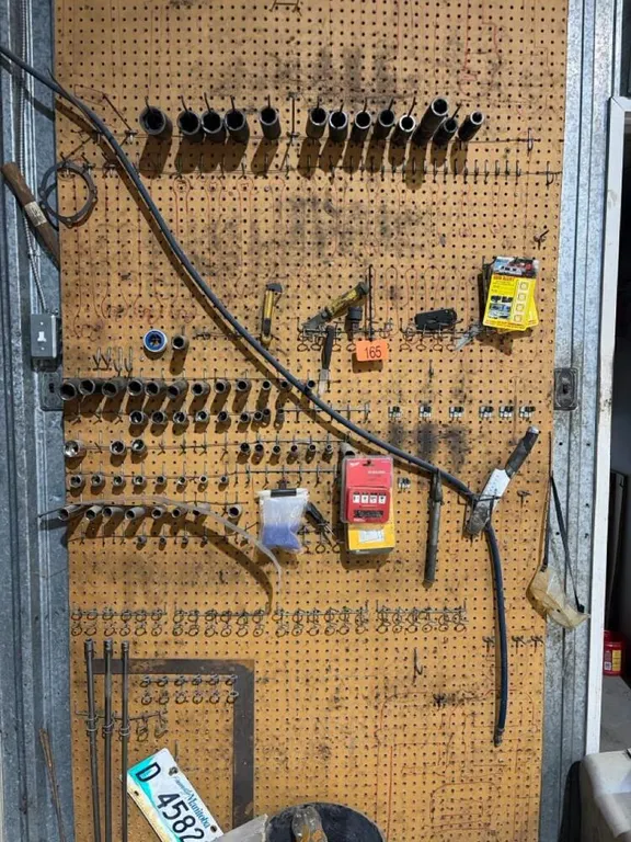 Assorted sockets & shop tools