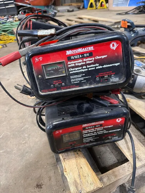 2- battery chargers