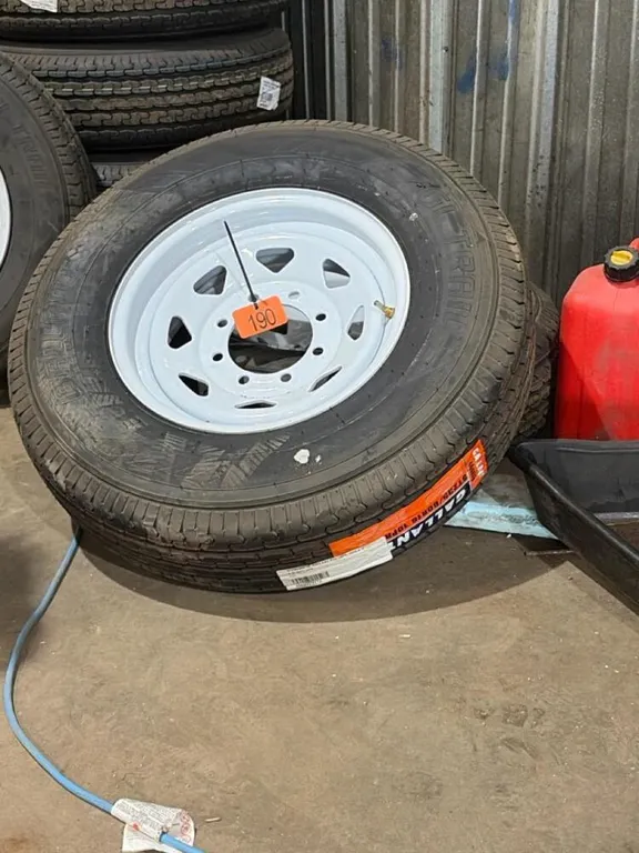 2- ST235/80R16 on 8 bolt rim