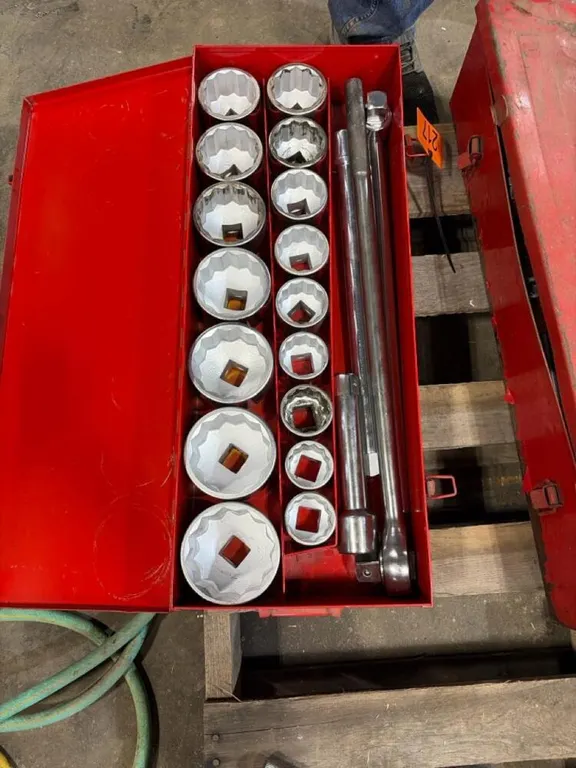 1” drive socket set