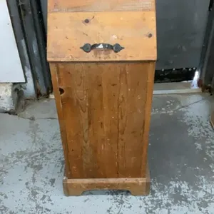 WOODEN POTATO BIN