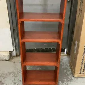 WOODEN SHELF UNIT