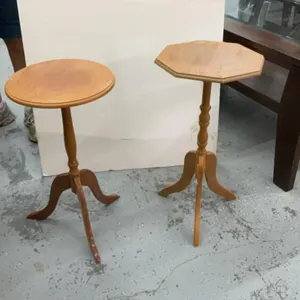 PAIR OF PLANT STANDS