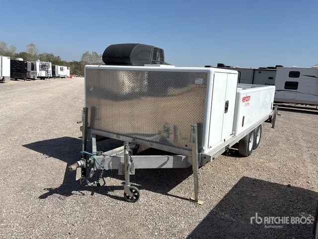 2019 Newport Fabricating 10 ft T/A Utility Trailer