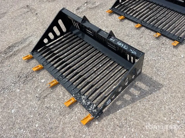 2026 GIYI GY-RB44 44 in Rock Mini Skid Steer Bucket (Unused)