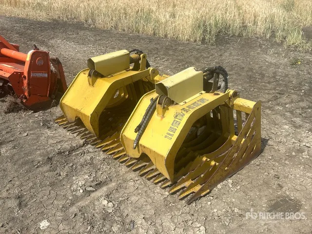 72 in Skeleton Skid Steer Grapple Bucket