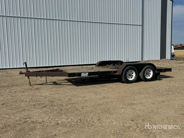1988 Custom Built 16 ft T/A Utility Trailer
