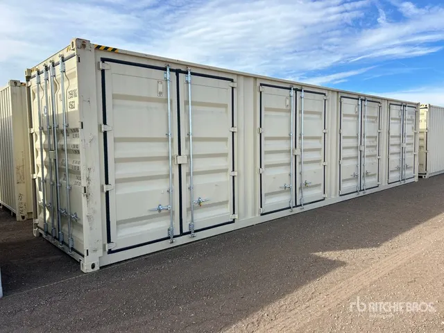 2026 40 ft High Cube Multi-Door Storage Container
