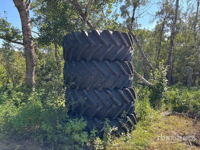 Quantity of (4) 800/70R38 Tires