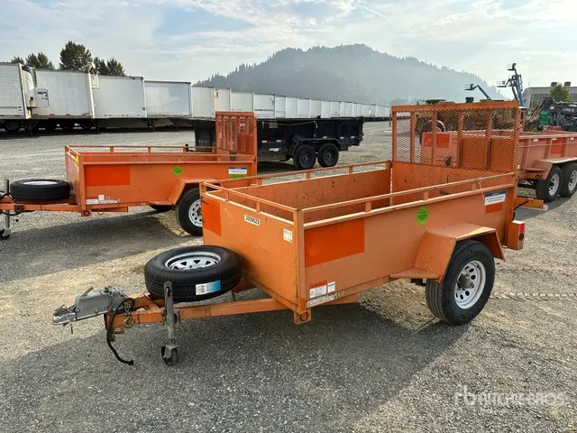 2020 Miska 8 ft S/A Utility Trailer