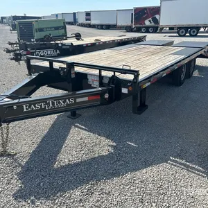 2025 East Texas 21 ft T/A Equipment Trailer
